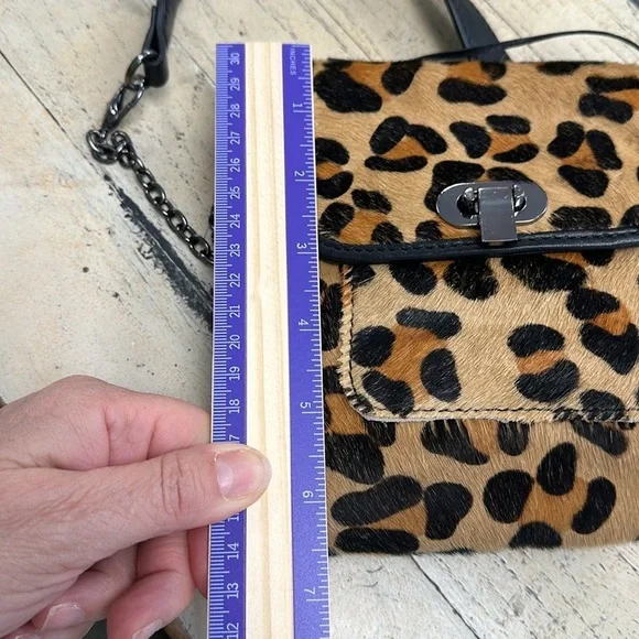 Carol Brodie Rarities Leather Haircalf Small Bag Purse A100249 - Picture 5 of 9